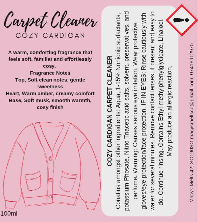 Carpet Cleaner Concentrate