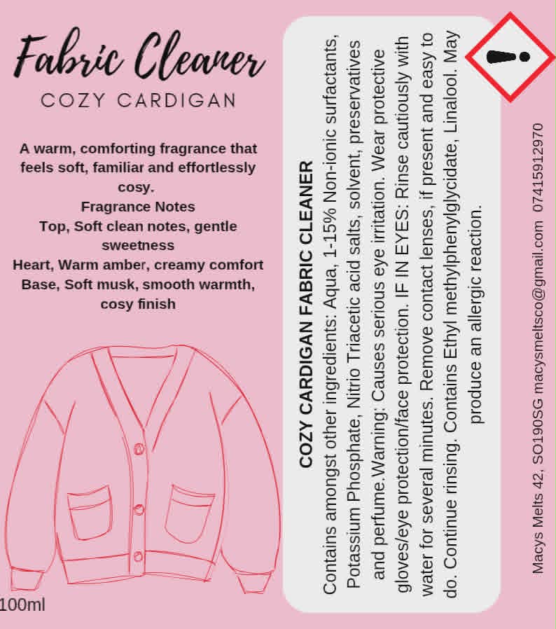 Fabric Cleaner Concentrate