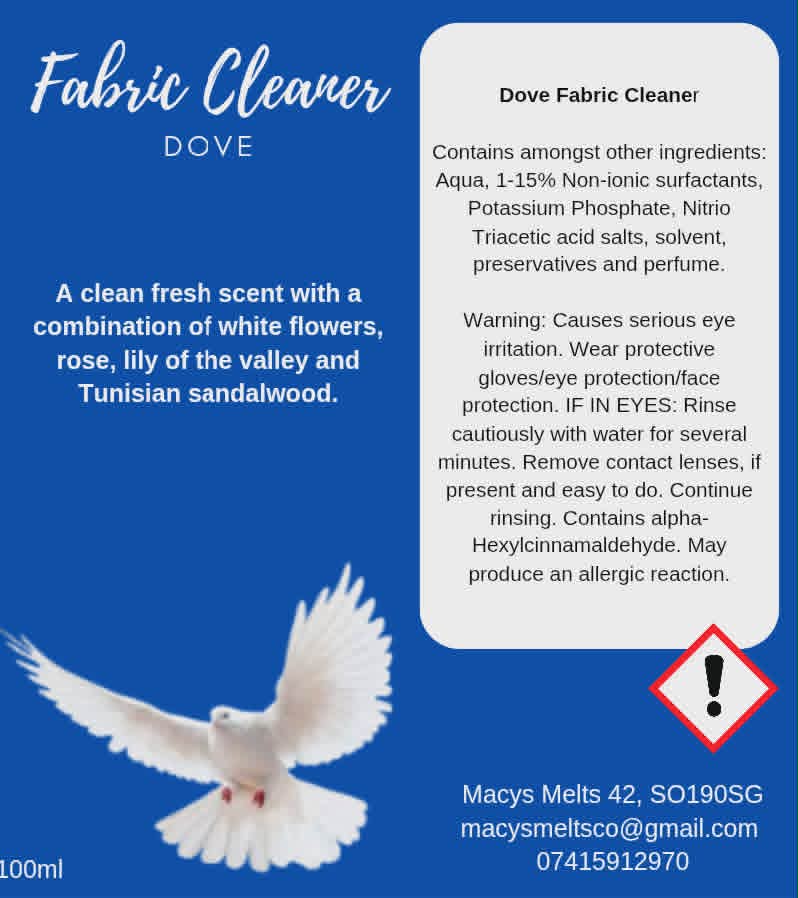 Fabric Cleaner Concentrate