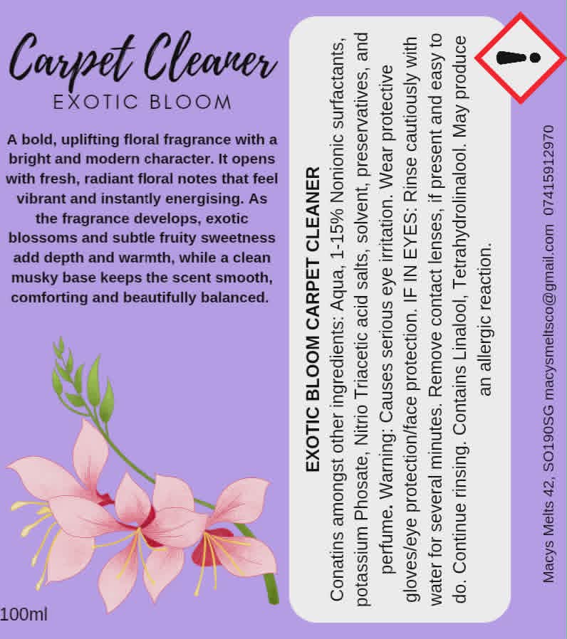 Carpet Cleaner Concentrate