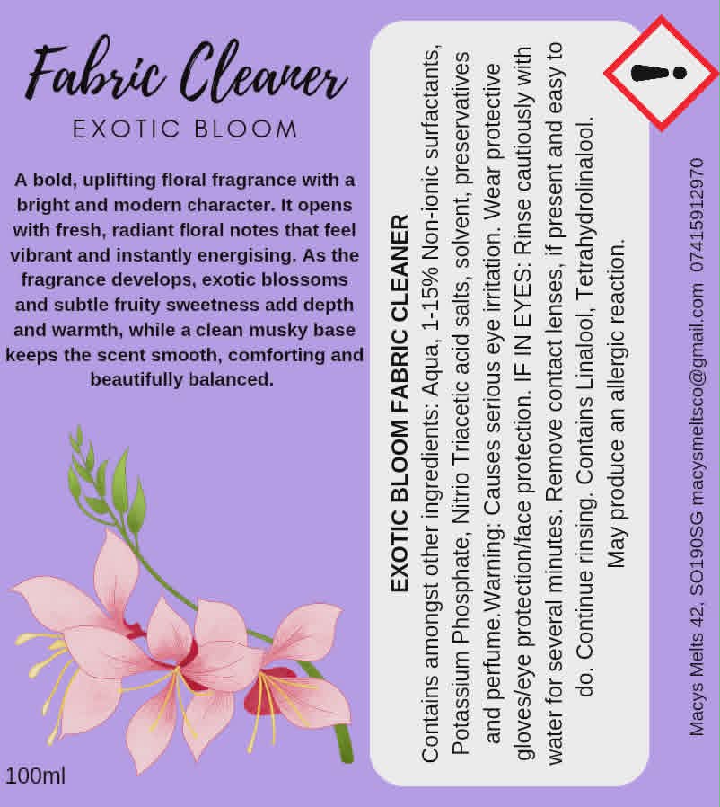 Fabric Cleaner Concentrate