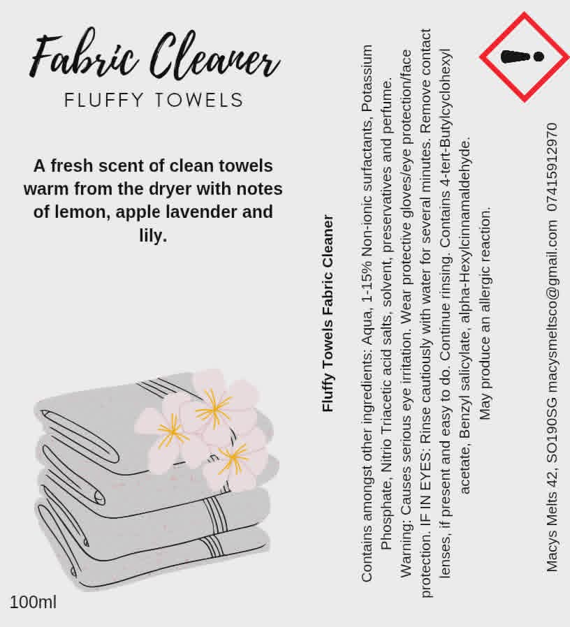 Fabric Cleaner Concentrate