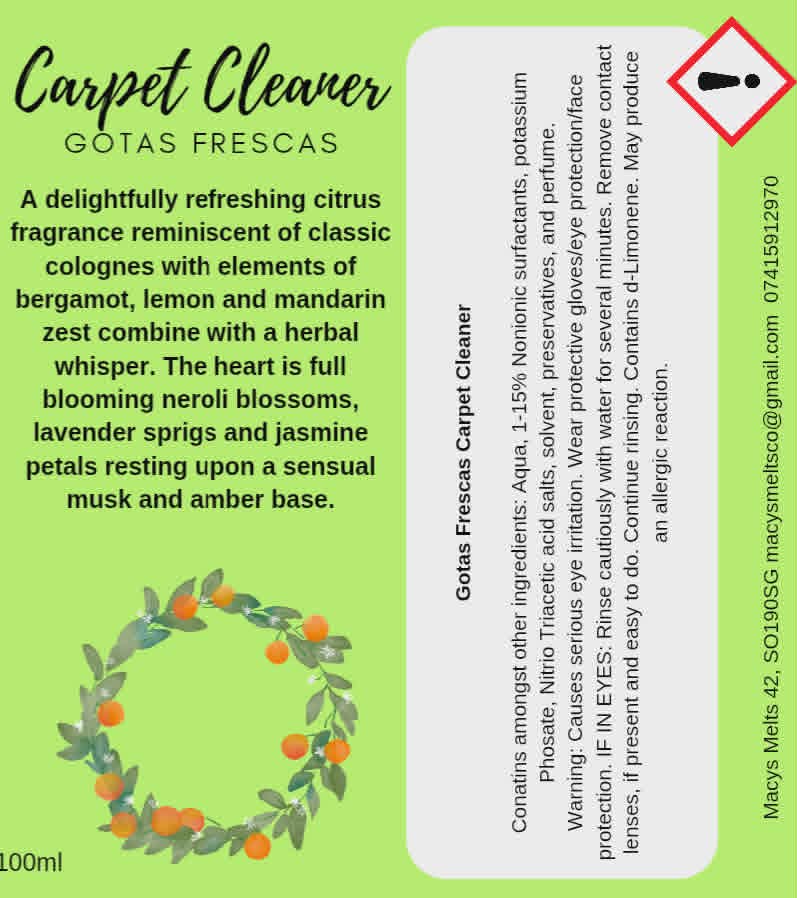 Carpet Cleaner Concentrate