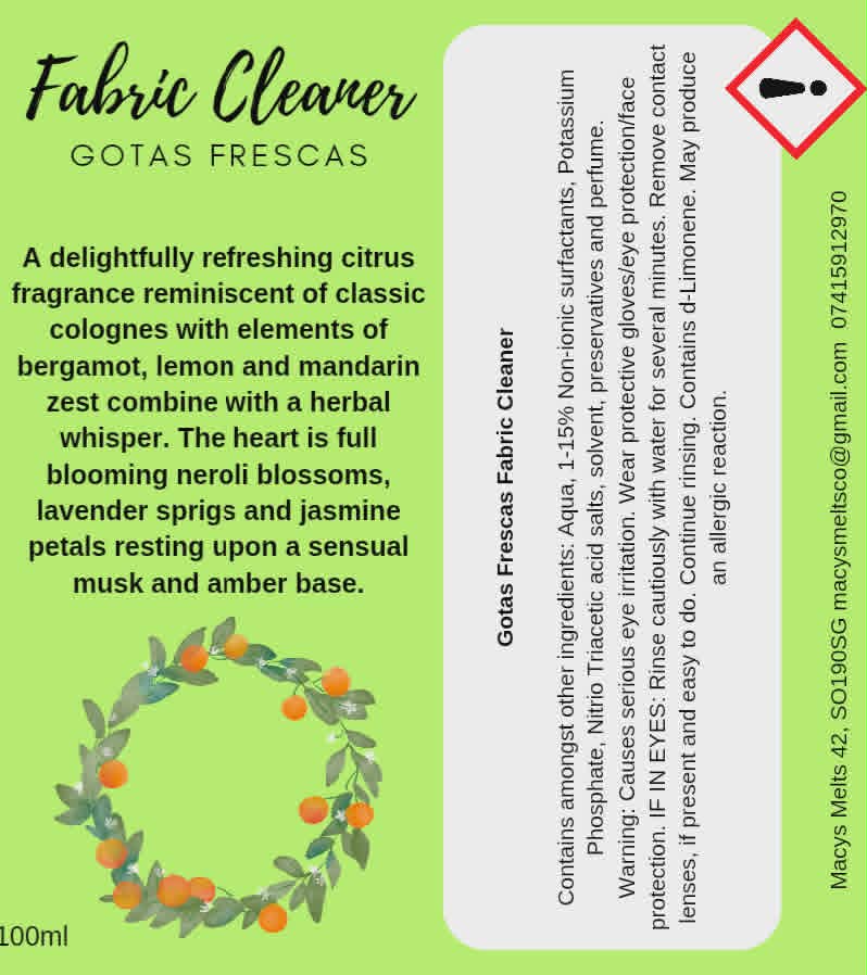 Fabric Cleaner Concentrate
