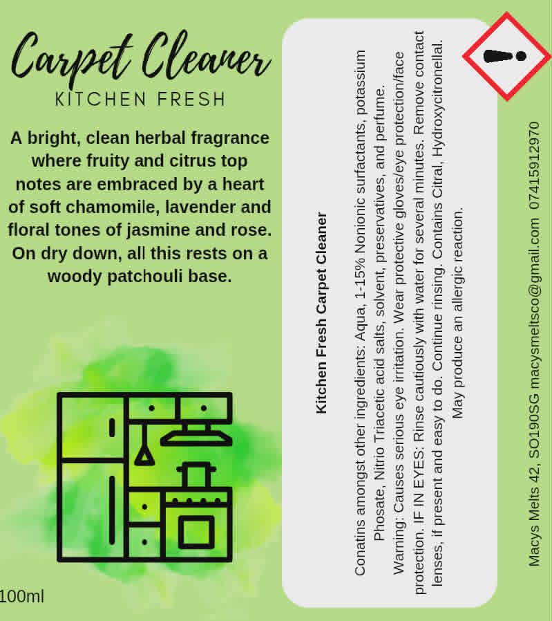 Carpet Cleaner Concentrate