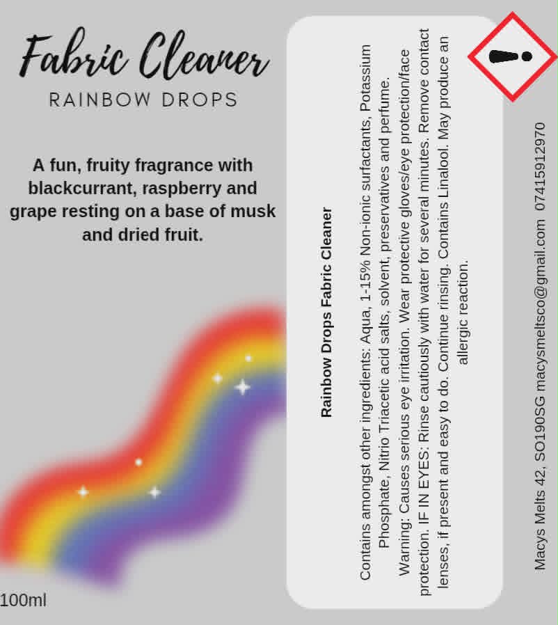 Fabric Cleaner Concentrate