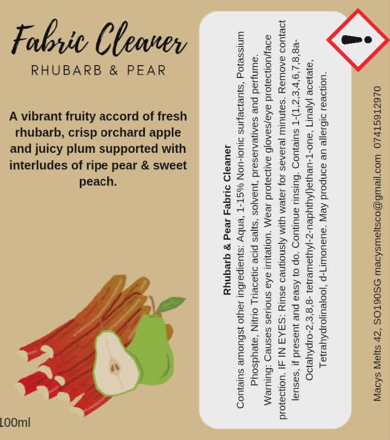 Fabric Cleaner Concentrate