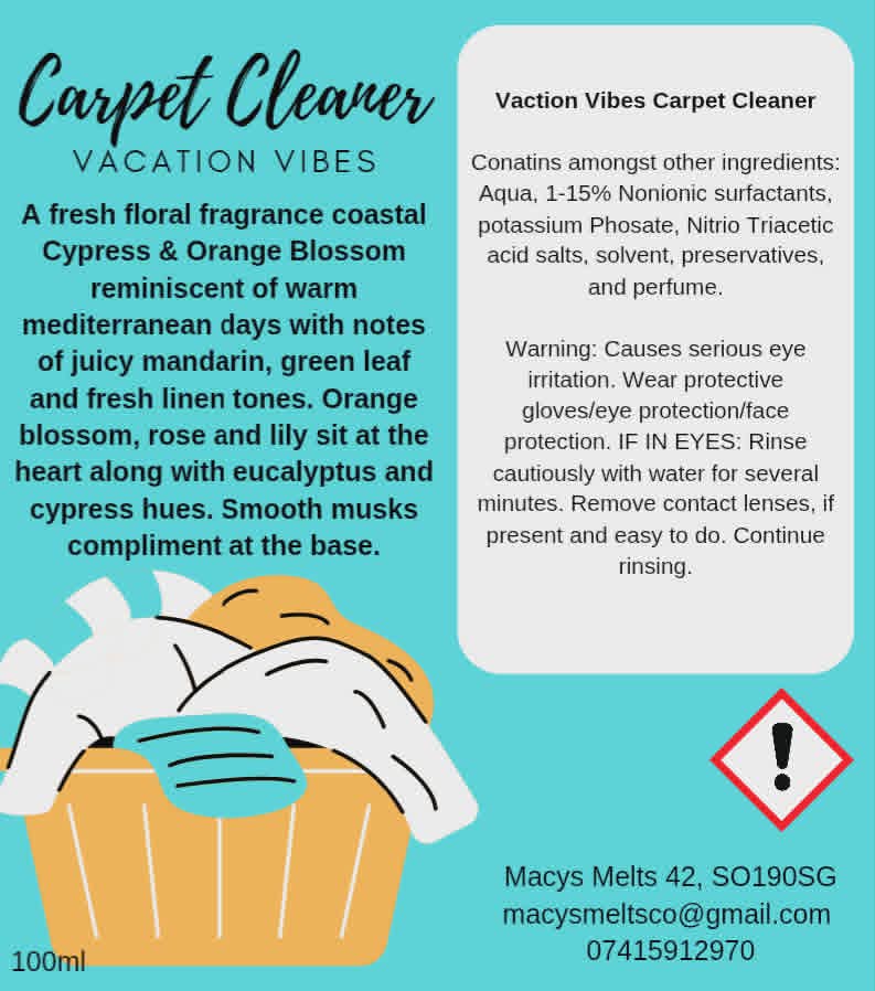 Carpet Cleaner Concentrate