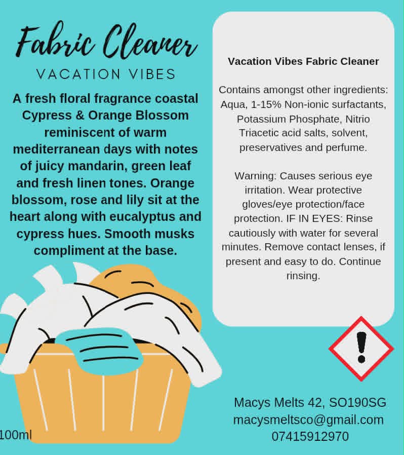 Fabric Cleaner Concentrate