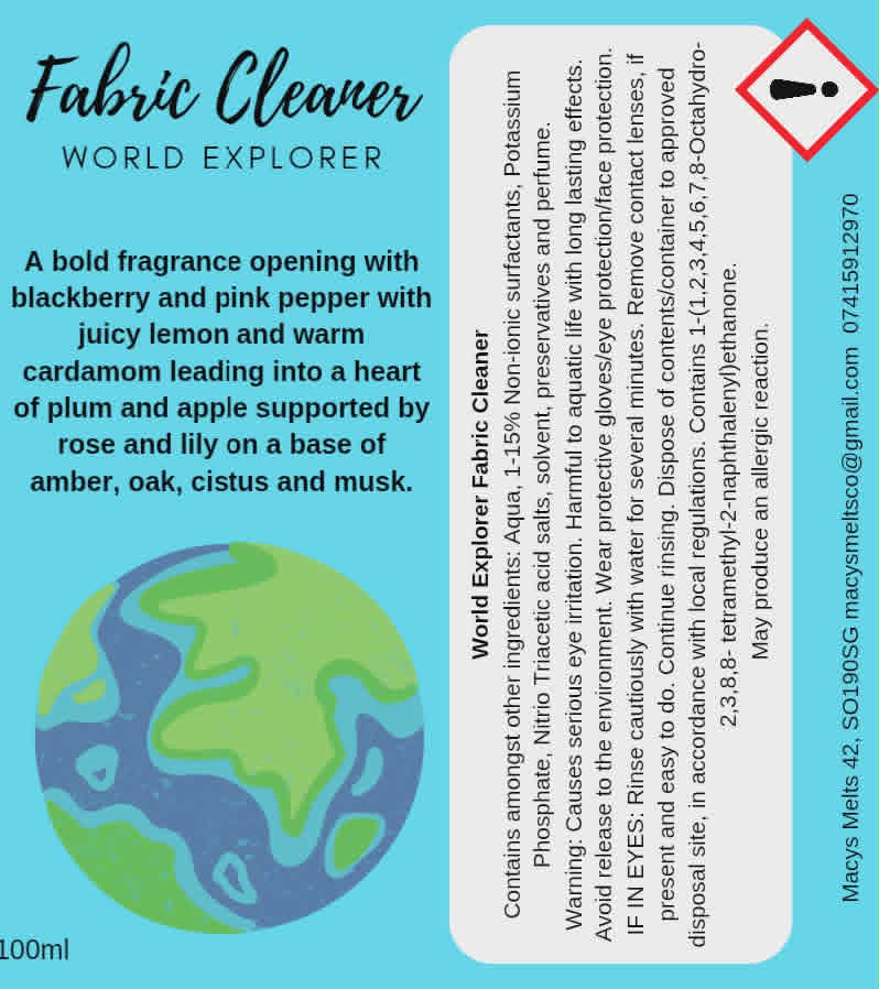 Fabric Cleaner Concentrate